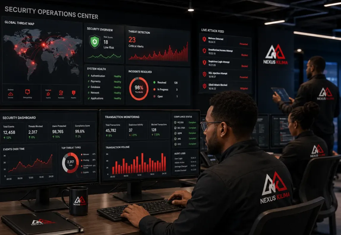 Illustrative security operations centre